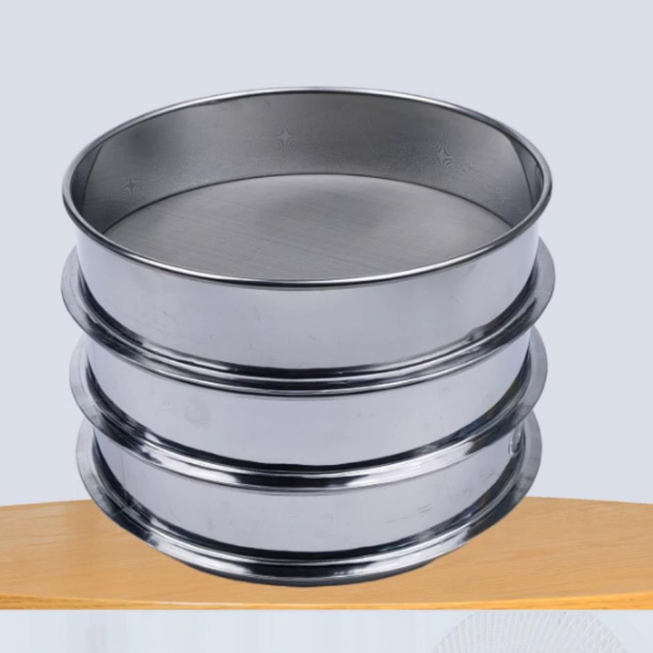 25CM标准筛不锈钢筛网300目500目800目2300目实验筛子超细过滤网