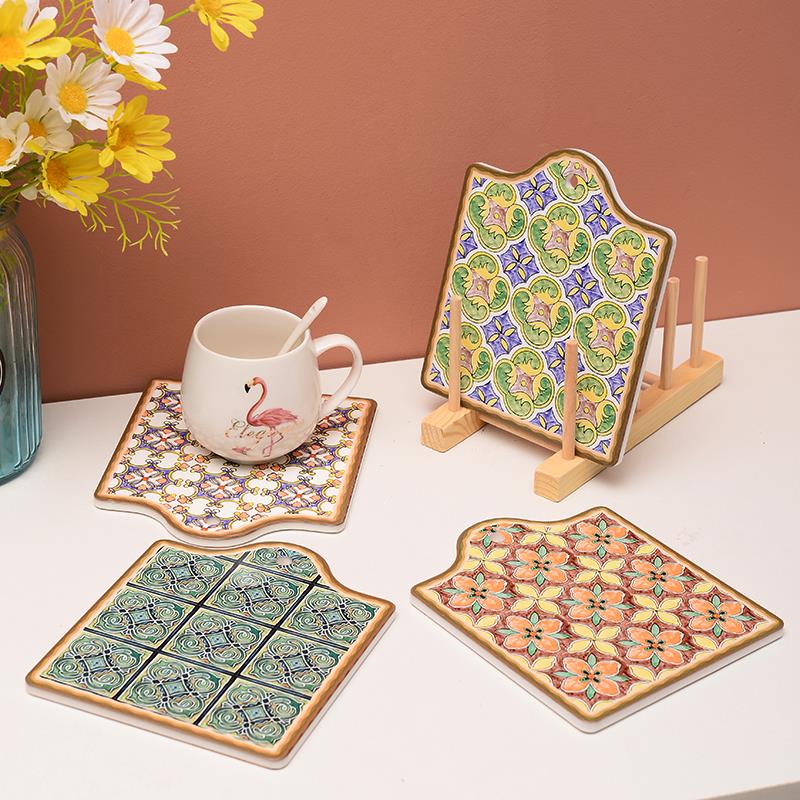 餐桌垫家用欧式小清新碗垫隔热垫欧式砂锅垫餐盘垫防烫餐垫