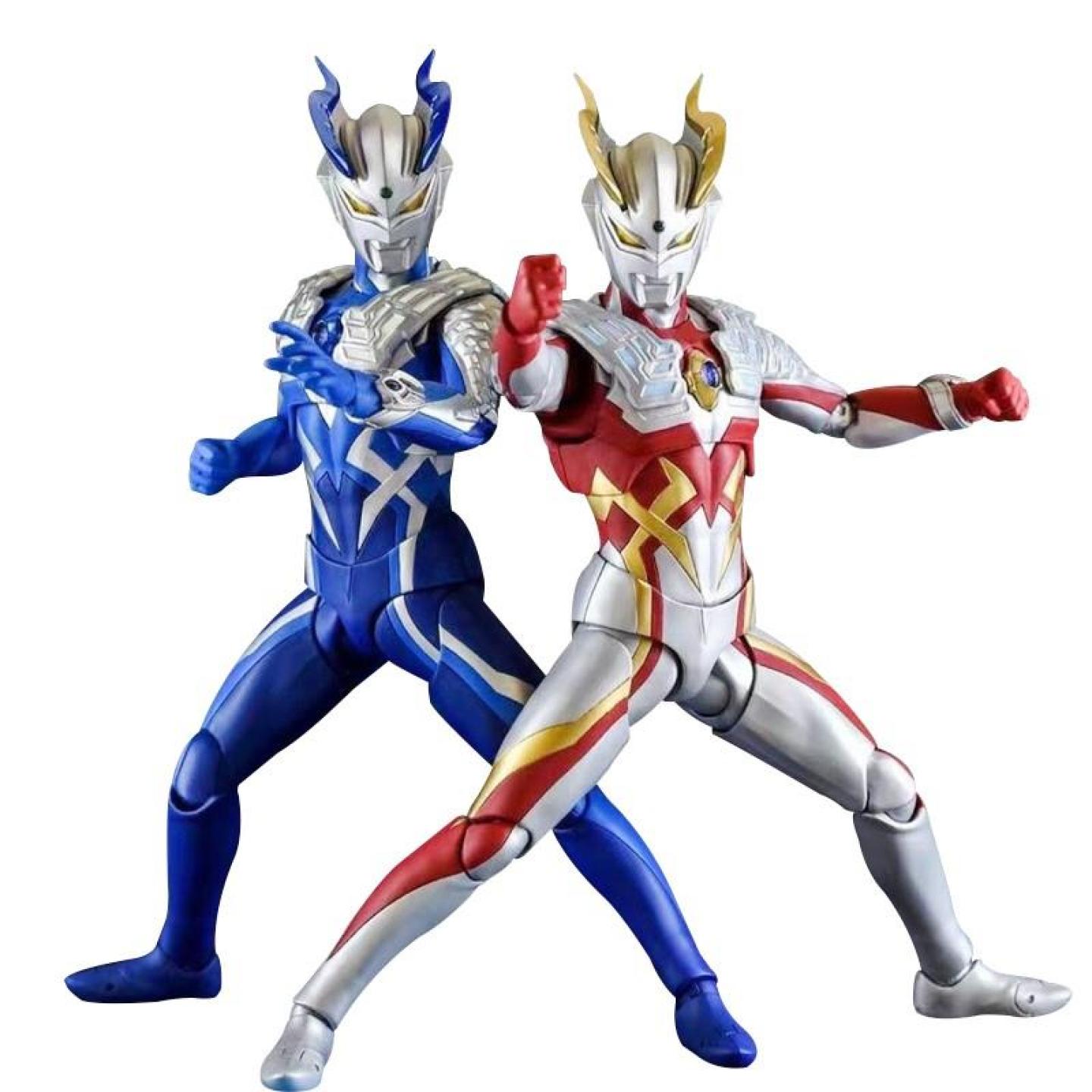 日冕赛罗奥特手办shf超可动泽塔银河捷德凯泽塔人偶玩具迪迦act