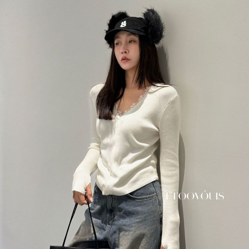 TTOOVOUIS早春新款2436短款打底