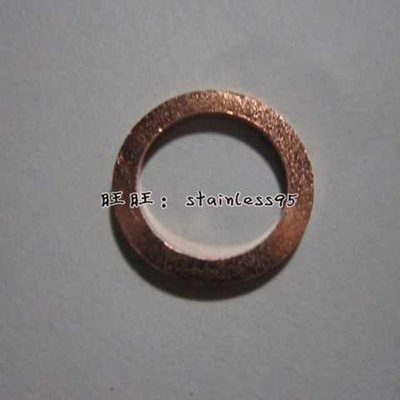 紫铜密封垫片紫铜平垫片垫圈M3*6*1M4*789内孔外径厚度1mm