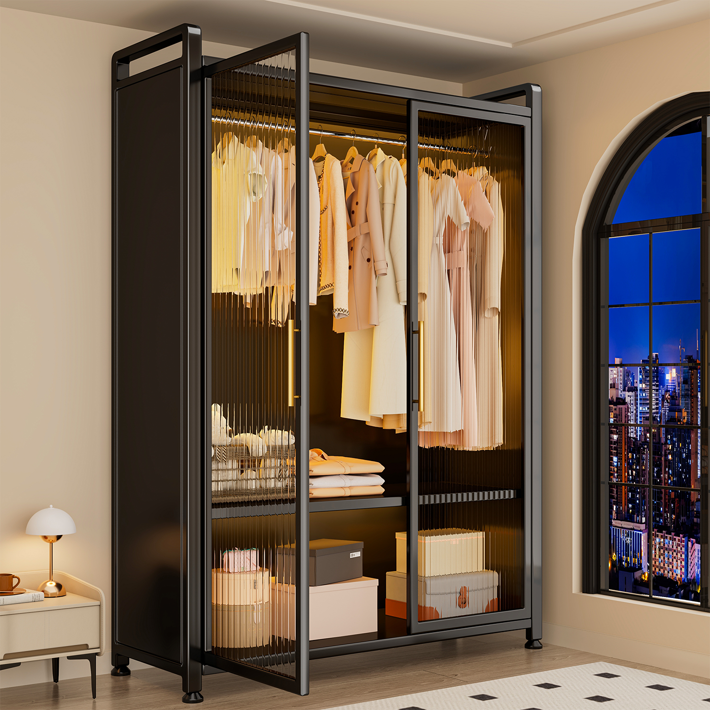 家用衣柜儿童房出租屋用衣帽架2026新款爆款宝宝用品多功能收纳柜,住宅家具,儿童衣帽架,淘宝优惠券,粉丝福利购,淘宝优惠卷