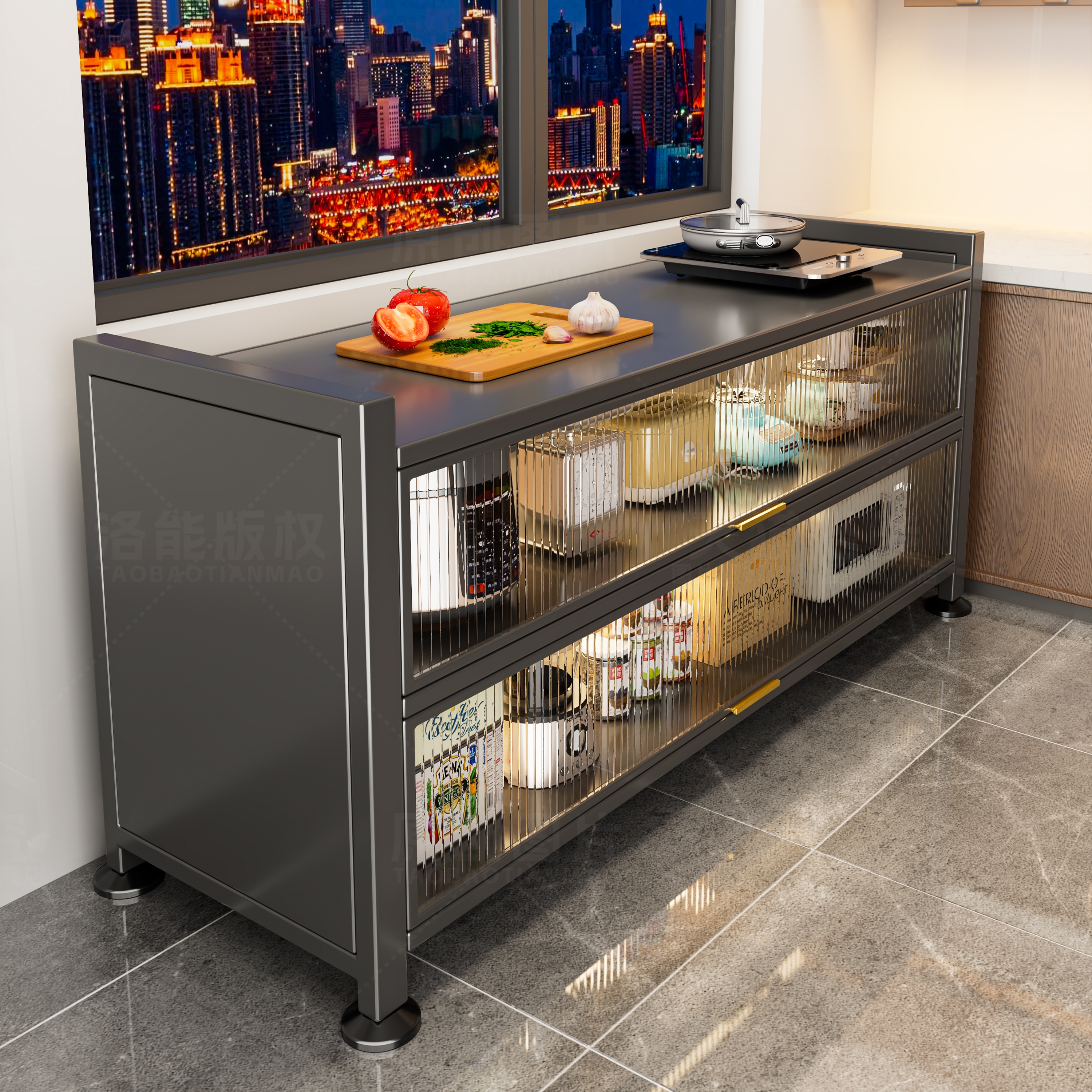 【同款底价】钢制厨房收纳柜