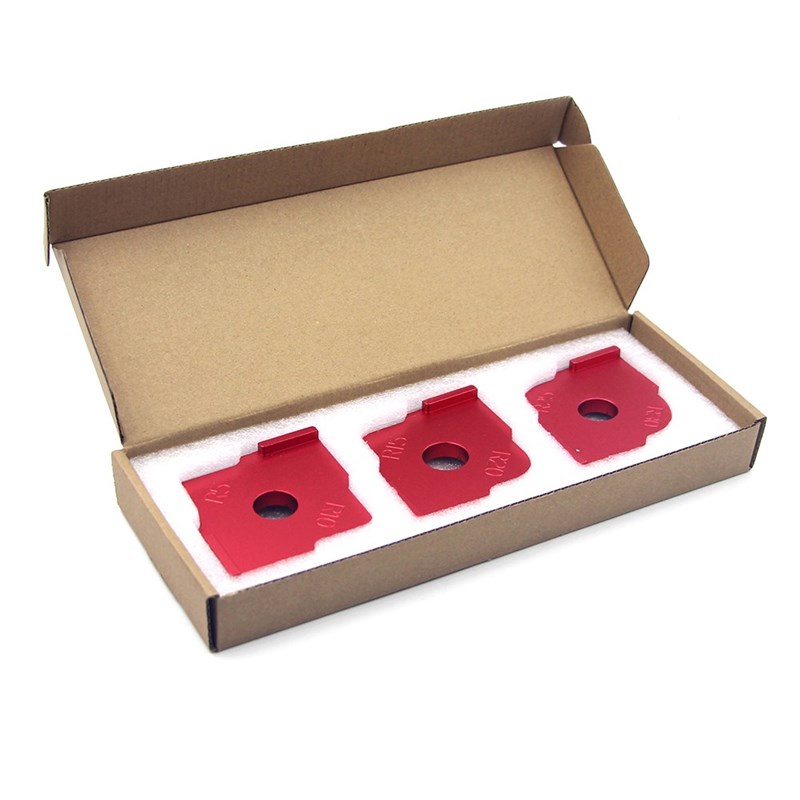 3pcs Wood Panel Radius Quick-Jig Router Table Bits Engraving