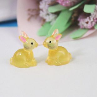 Figurines Multi Adorable Ornaments use Resin Rabbit