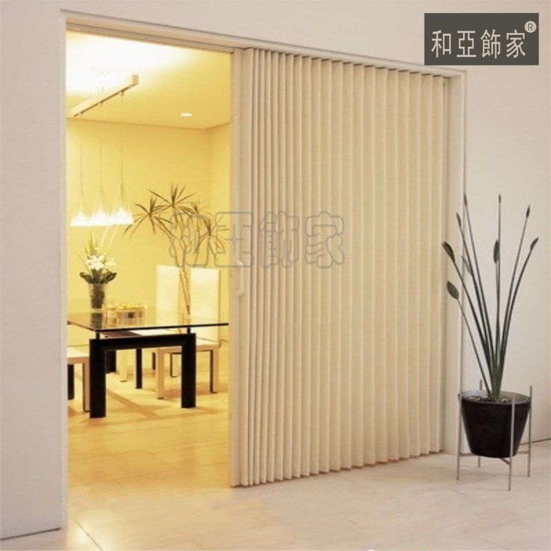 1 square meter Japan PVC according door foldable sliding doo