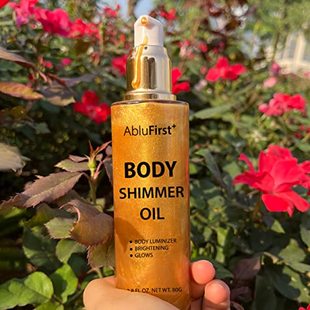Shimmer Body Oil 2 Colors (2.8 Fl Oz (Pack of 1)  Summer Bod