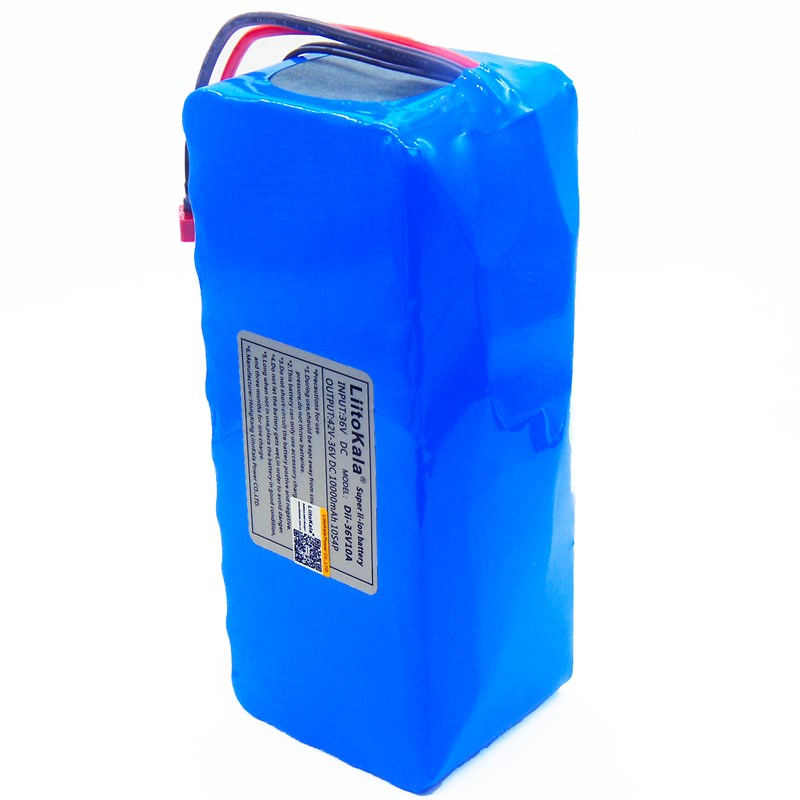 36v10Ah 18650 lithium battery pack 42V 8000mAh 10S4P electri
