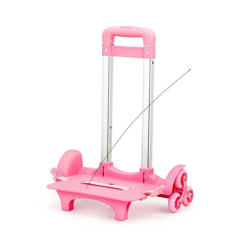 女童2020新拉杆书包女小学生3-6年级大号大容量初中生拖拉箱架。