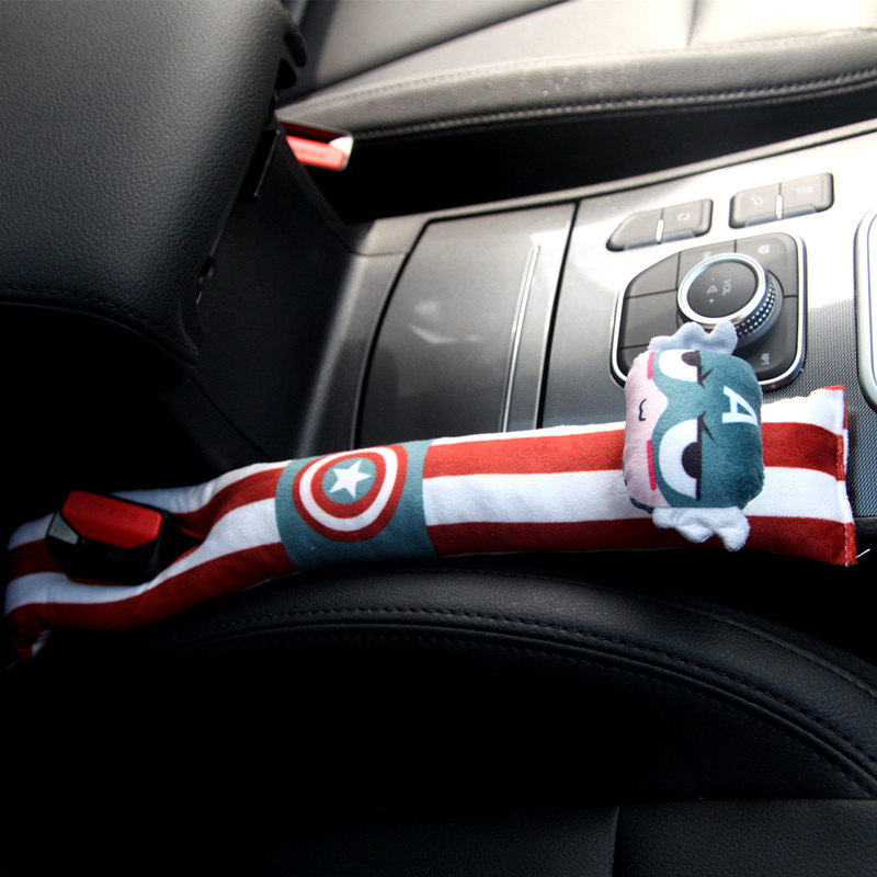 可爱汽车座椅缝隙塞条防漏塞卡通车用装饰汽车用品坐椅塞缝条卡缝