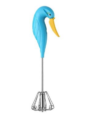 1Pcs Kitchen Whisk 360 Rotatable Handheld Baking Beater