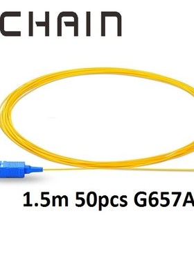 SC PC Fiber Optic Pigtail Simplex FTTH sc pigtail 0.9mm PVC