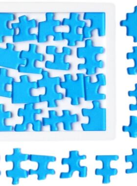 Jigsaw Puzzle29块十级玲珑透明双面拼图烧脑高难度成人减压聚会