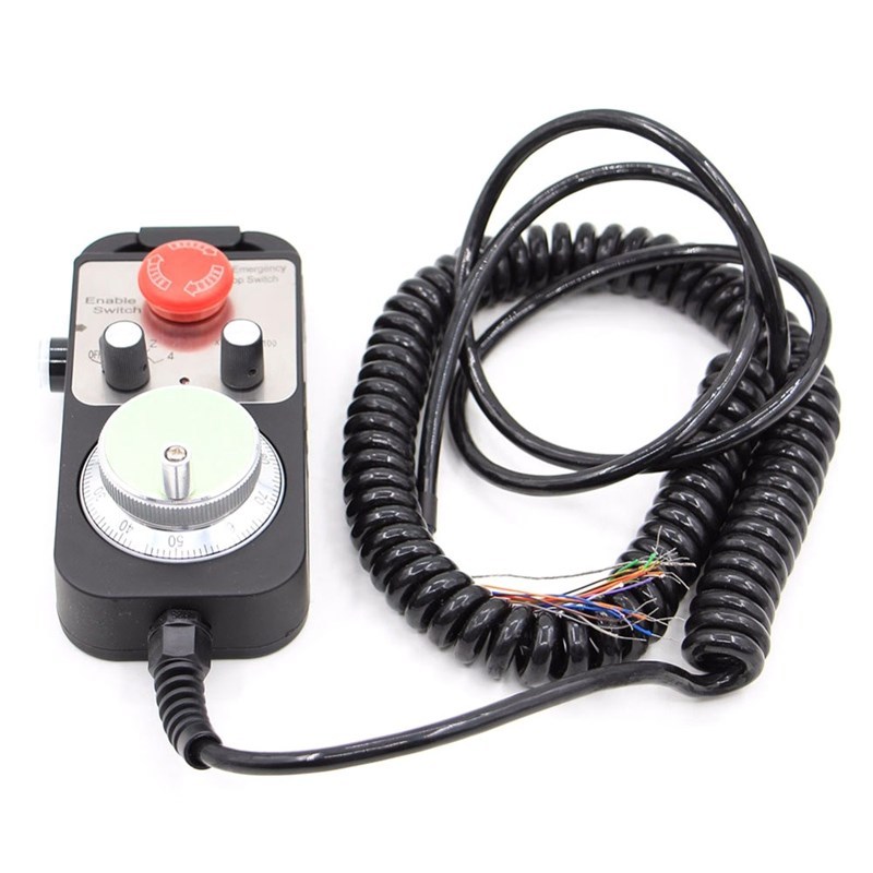 Universal Cnc 4 Axis Mpg Pendant Hand Wheel 100 Pulse 5V &am