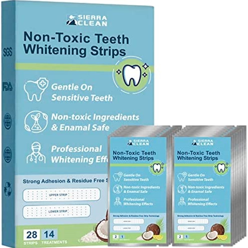 Sierra Clean Teeth Whitening Strips 14 Treatments  Sensitivi