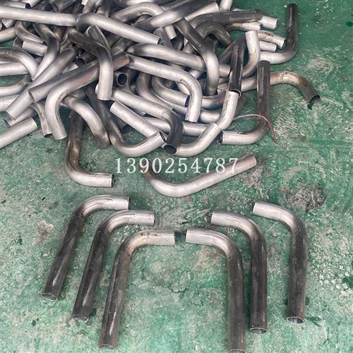 抽芯弯管加工 不锈钢25管u型弯头把手 方管矩形管数控拉弯定做