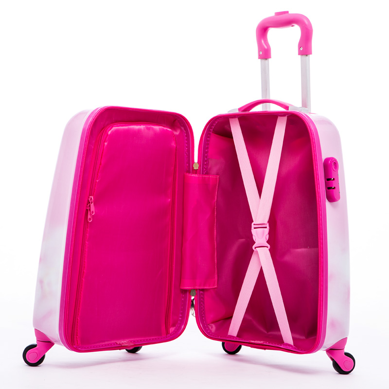 儿童拉杆箱男卡通旅行皮箱小孩密码箱万向轮20寸16公主户外旅行箱