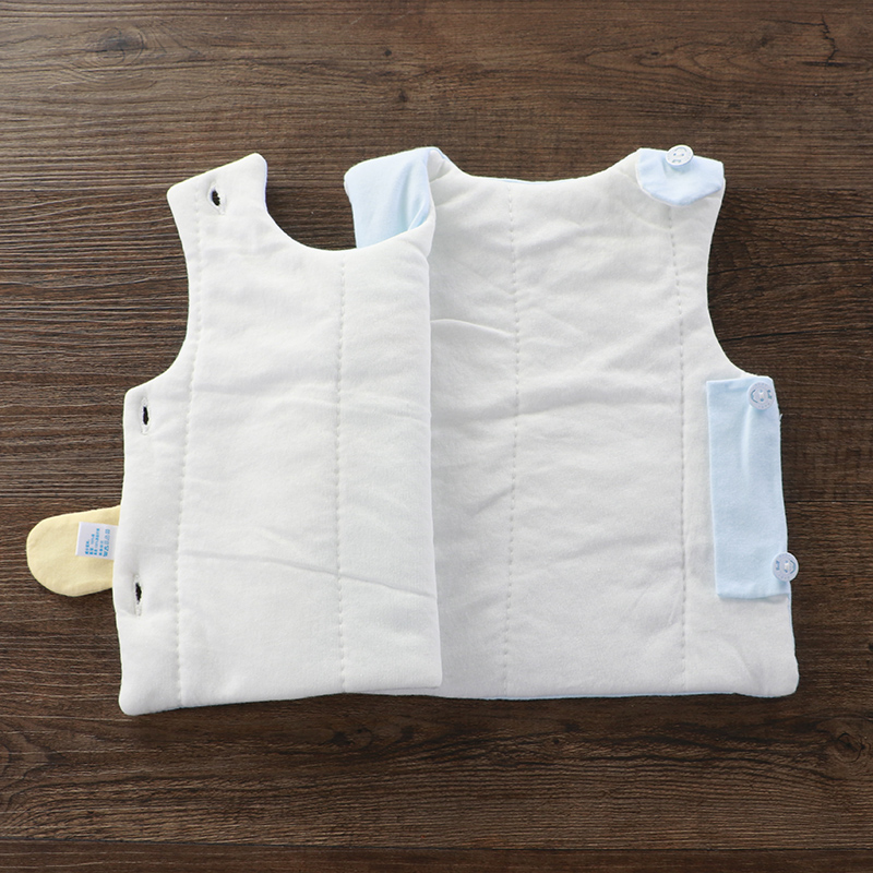 馨怡初生婴儿棉背心小马甲新生儿宝宝保暖马夹秋冬款0一3一6个月