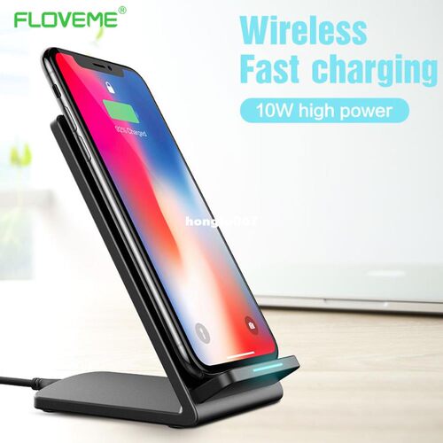 极速Qi Wireless Charger For Samsung Galaxy S9 S8 Plus S7