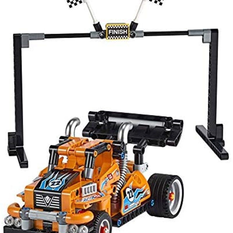 LEGO Technic Race Truck 42104 Pull-Back Model Truck Building