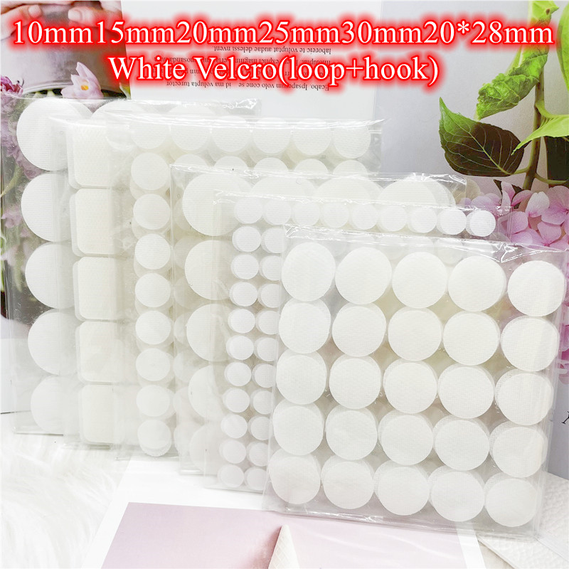 s Self Adhesive Fastener Tape Dots 10/15/20/25/30mm Strong G