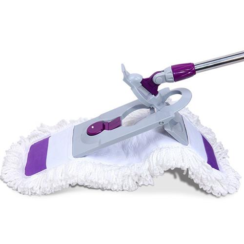 平板拖把替换布 65cm大号布套式拖布 棉线除尘拖把头 家用 瓷砖木