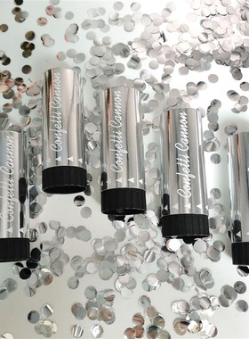 Handheld Confetti Cannon Large Quantity Solid Color/Multi-Co