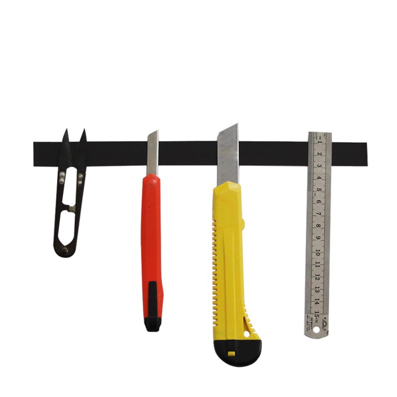 Strong Flexible Magnet Strip Self Adhesive Magnetic Tape Rub