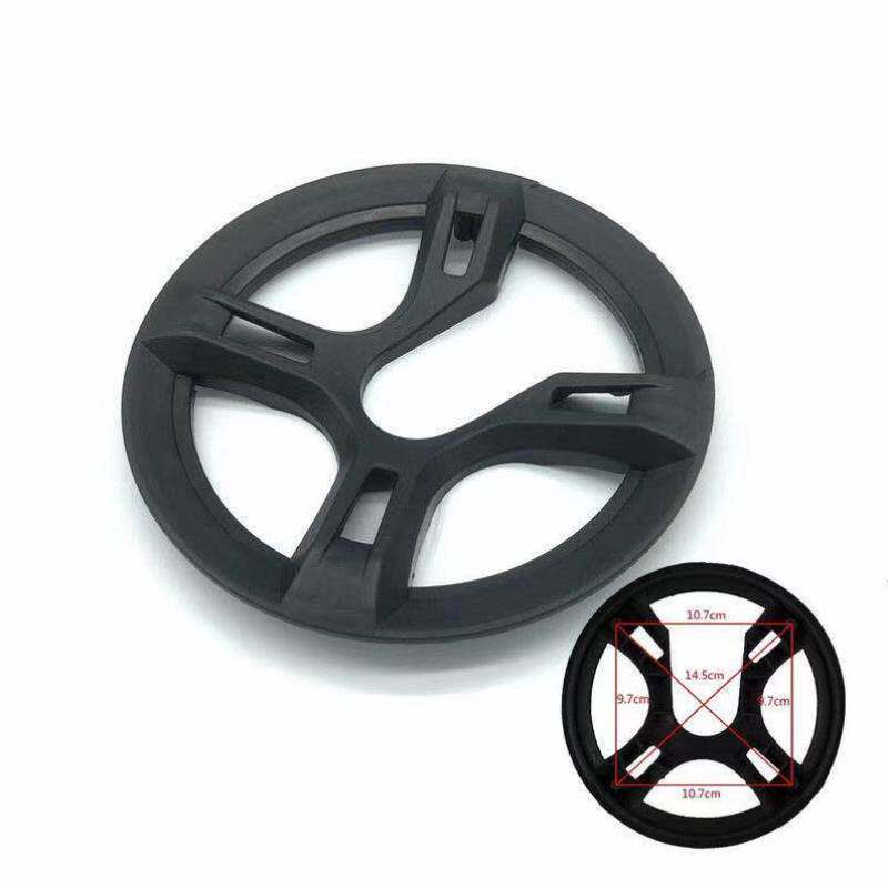 新品公路登山自行车大齿盘护盘罩前防护链盘盖42t齿盘床包4孔塑U