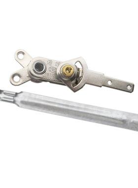 电煎锅温控器带长杆可调温控器KST101A电饼铛温控开关电锅配件10A