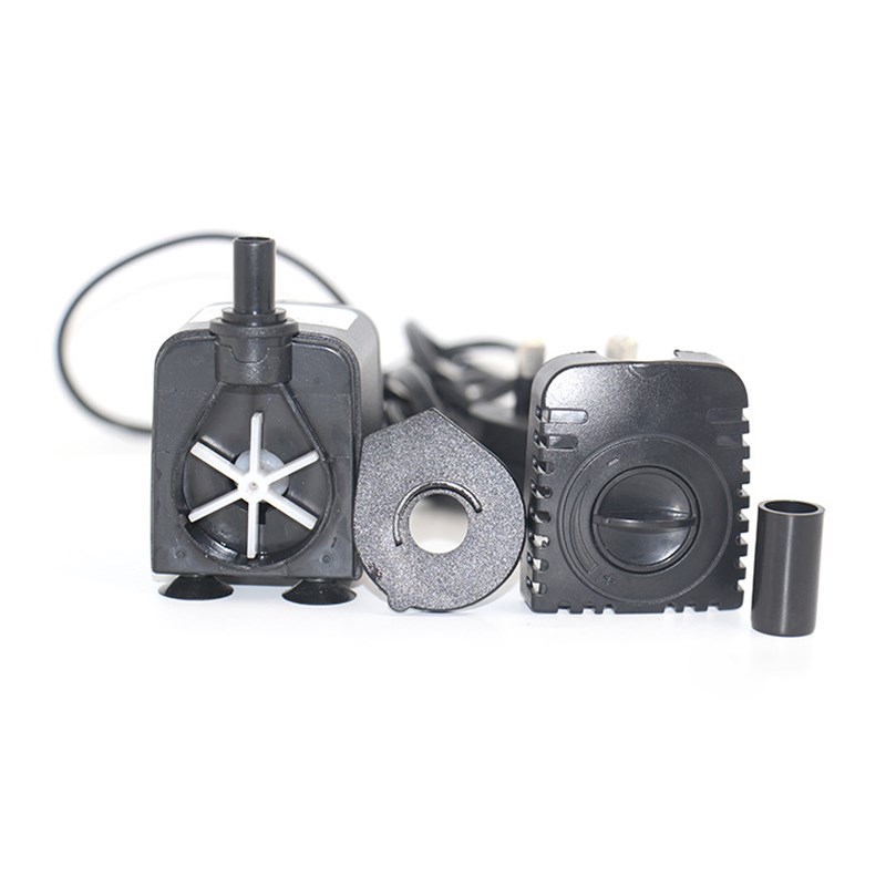 美规110V水族箱鱼缸潜水泵工艺品切割雕刻机喷泉园林微型抽水泵