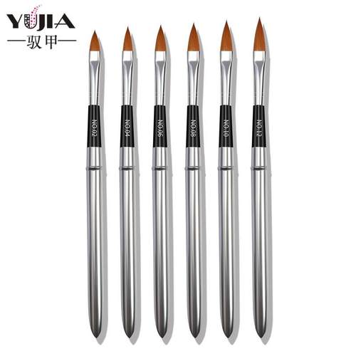 跨可拆卸水境专钢管组合6杆水晶晶笔 美甲供雕花笔 支一套水笔厂