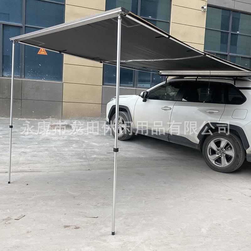 源头工厂黑胶车边帐帐篷汽车遮阳蓬防水雨棚自驾游车载天幕帐篷