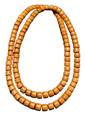 橄榄核脖挂桶珠项链核雕手串配饰文玩配珠雕刻108颗长串手链隔片