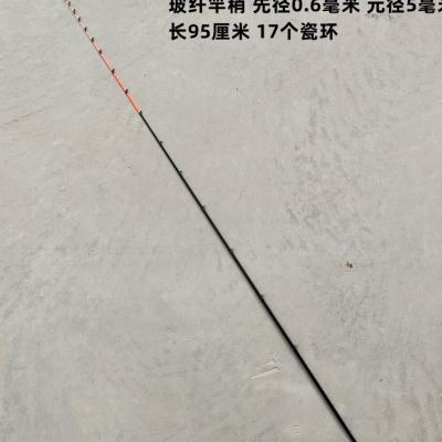 2023新品海筏竿竿稍1928调玻纤竿稍海筏竿稍微铅碳素实心竿稍筏竿
