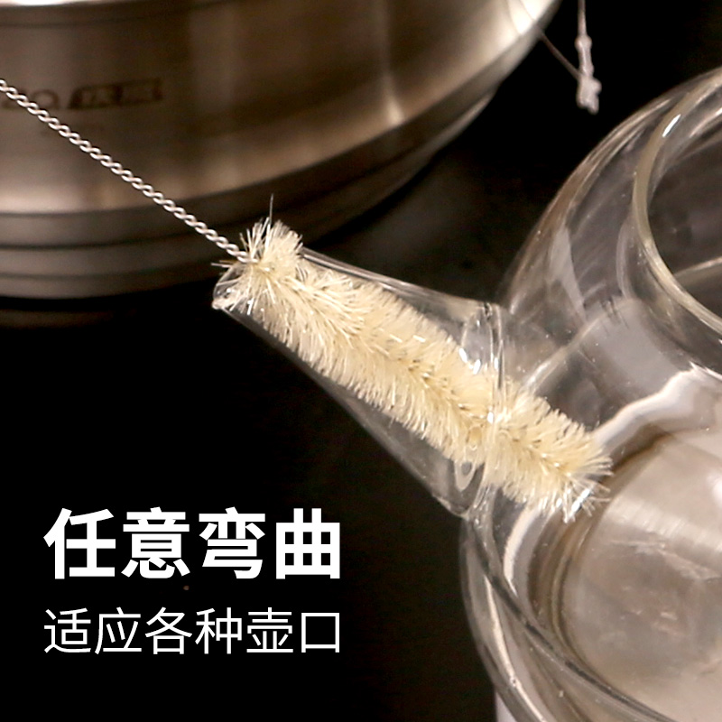新品日本进口长柄杯刷刷子洗杯刷杯子刷奶瓶刷水杯无死角厨房清洁