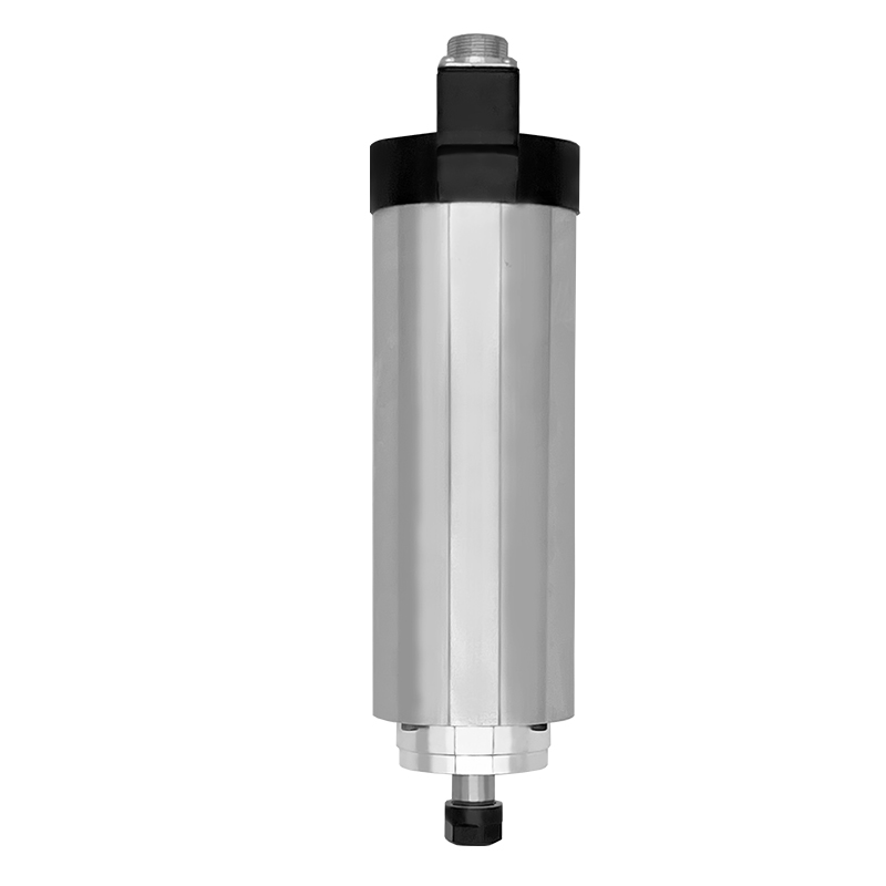 新品雕刻机主轴电机圆形风冷核雕D0.8KW变频木材钻孔配件