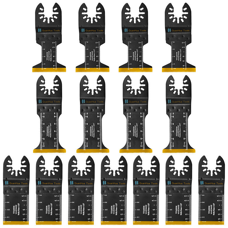 15pc混合万用宝锯片套装万用宝摆动锯片工具附件