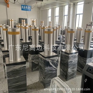 不锈钢自动型防冲撞柱泉州漳州龙岩中小学幼儿园学校入口升降路桩