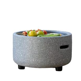 户外PBK暖炭烤炉桌院阳台庭家木用室内烧烤架子碳火盆取烤火炉