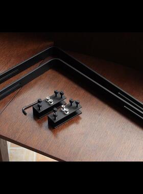 RGB鱼水草灯支架缸照明灯铝合金支吊架支L型架架吊AXY绳挂架