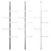 顶天立地衣架置物置衣架挂衣免打孔缩伸阳杆220730台落地架卧室内