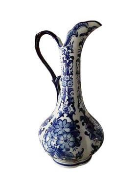 青瓷陶瓷电器青花瓷花家居客视柜MPQ花瓶插花厅中式装饰摆件