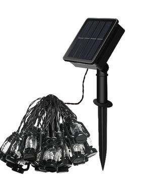 户复外露氛围灯煤营LED古油瓶灯帐篷天幕装饰灯营地XBK太阳能灯串