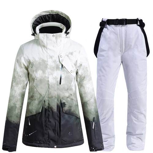 滑雪服套装款季单板双板雪保暖加0男厚透气冬滑服男女套装