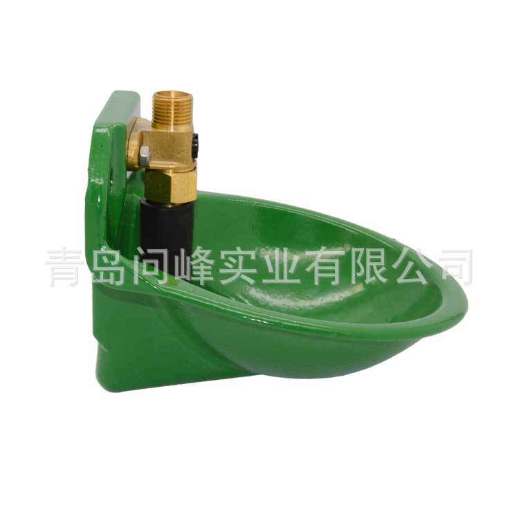 加厚铜制阀门羊饮水碗 自动羊用饮水碗 羊饮水器喝水碗耐腐