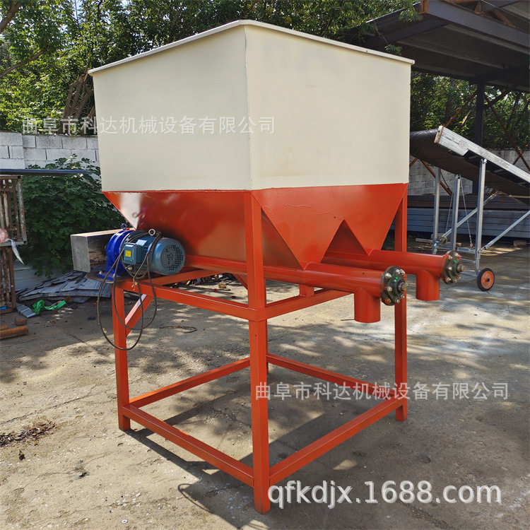 双螺旋变频电机小型微型加粉机XWZF 山西竹粉计量式定量式加料机