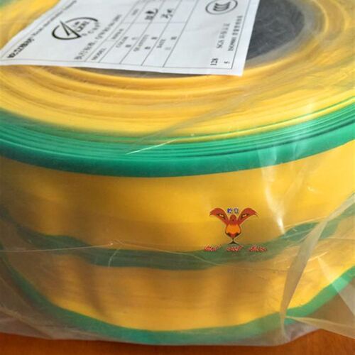 屹立牌黄绿双色热缩管50  双色热缩套管50mm 接地色 25米/卷