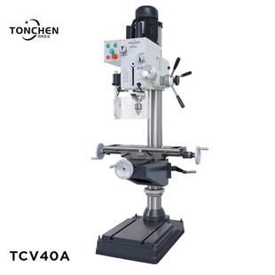 铣床小型家用台钻车床钻铣床多功能钻铣一体床TCV40A 同琛工业台式