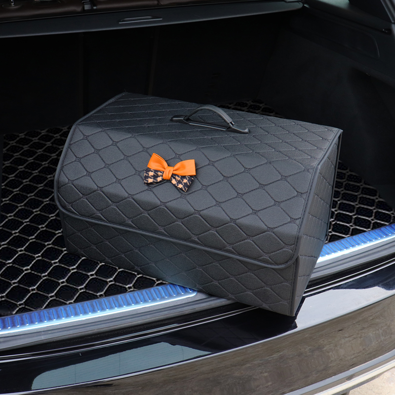 汽车后备箱收纳箱车载储物箱车上整理箱车用收纳神器车内用品大全